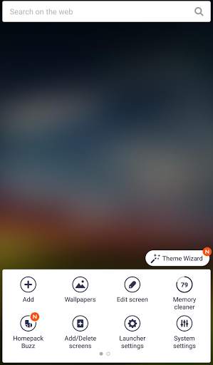BUZZ launcher 2020 theme screenshot 4
