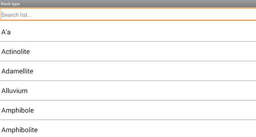 Field Geologger screenshot 3