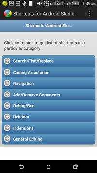 Shortcuts for Android Studio screenshot 1