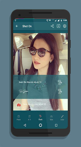 ShotOn - Auto Add ShotOn photo screenshot 2