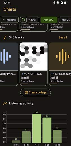 Pano Scrobbler for LastFM 2 تصوير الشاشة
