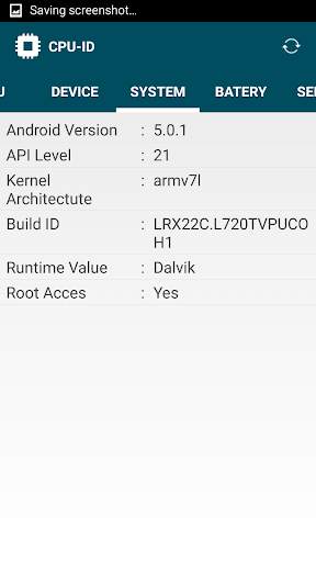 CPU-ID 5 تصوير الشاشة