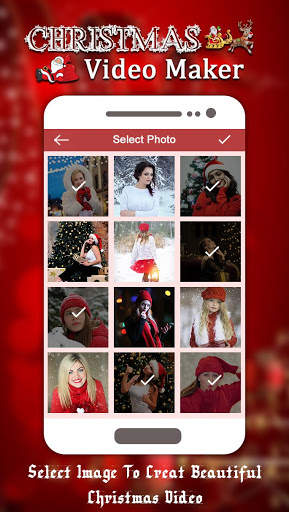 Christmas Video Maker , Christmas Slideshow Maker screenshot 1