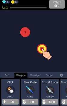 Idle Kanife – Knife Hit – Funny Knife screenshot 1