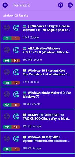 uTorrent-1337x Torrent Search screenshot 2