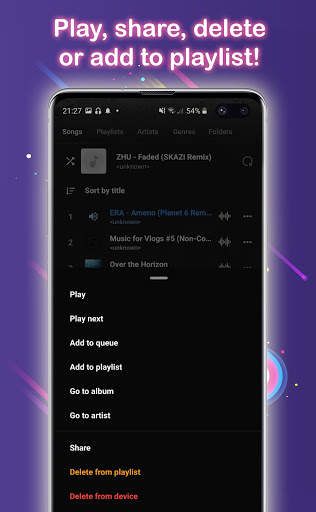 Galaxy Music Player screenshot 5