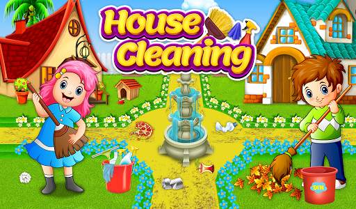 Home Cleanup Game | Doll House Cleaning | Doll set screenshot 17