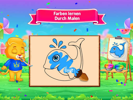 Farben Lernen: Malspiele screenshot 11