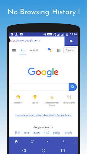 Fast & Secure Browser with Inbuilt VPN screenshot 5