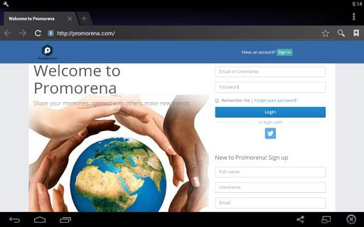 Promorena Social- Network For Free Promotion screenshot 1