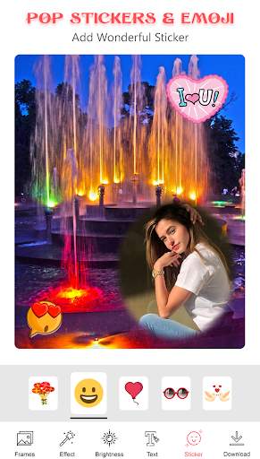 Water Fountain Photo Frame screenshot 5
