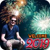 New Year 2019 Fire Works Photo Frame Editor Latest 1.0