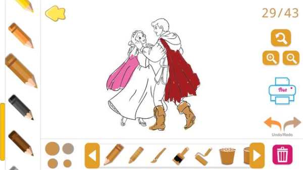 Coloring Book for Disney Princess - for girls game screenshot 6