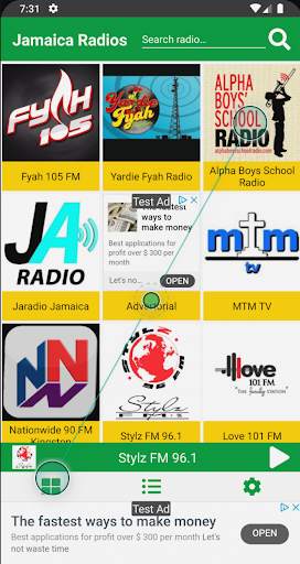 Jamaica Radios - Free screenshot 1