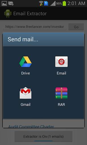 Extract Email Address screenshot 4