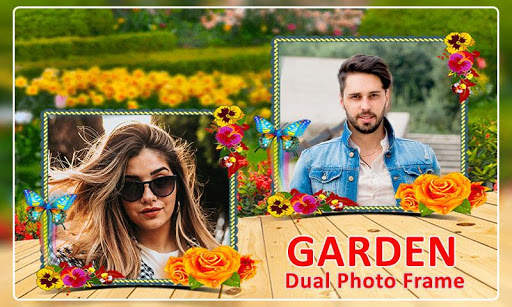 Garden Dual Photo Frames screenshot 4