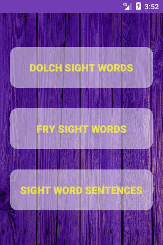 Learn Sight Words with Sentences screenshot 1