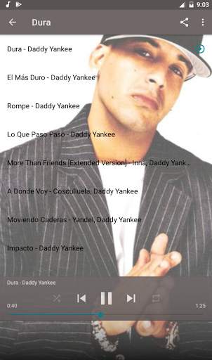 Daddy Yankee Top Music Free screenshot 1