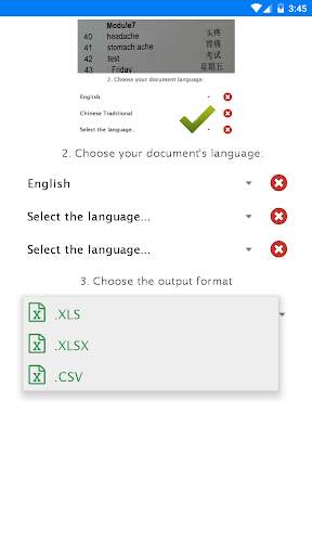 Convert JPG to XLSX - Image to XLS Converter скриншот 1
