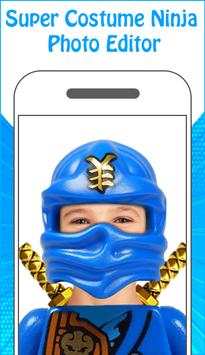 Super Costume Ninja Photo Editor screenshot 3