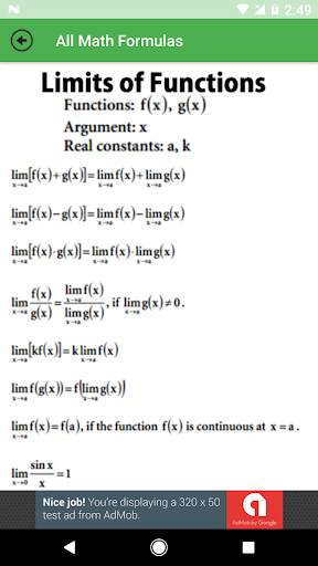 All Math Formulas скриншот 4