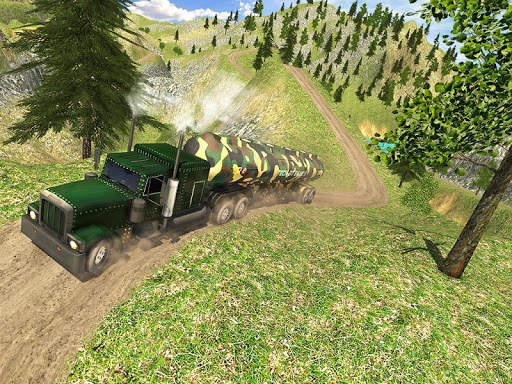 Uphill Offroad Army Oil Tanker скриншот 10