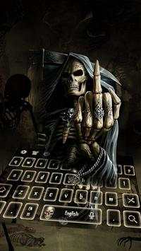 Devil Skeleton Skull 3D Theme screenshot 3