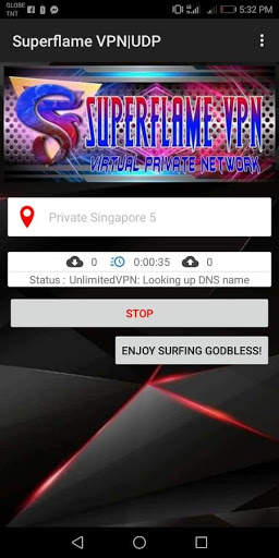 SuperFlame VPN|UDP screenshot 1