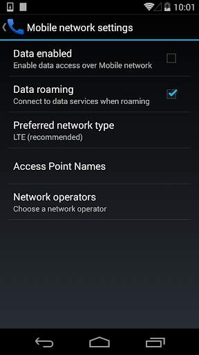 Mobile Networks screenshot 2