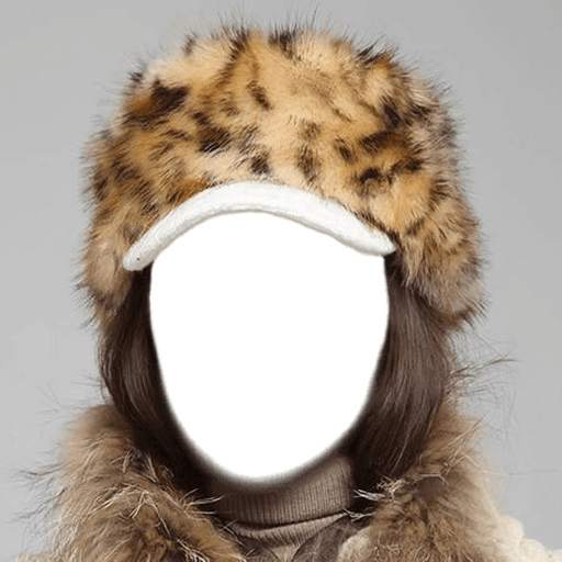 Women Winter Cap Photo Frames 1.11