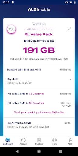 ALDImobile screenshot 2