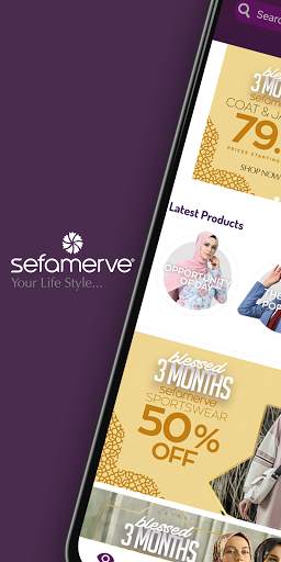 Sefamerve - Online Islamic Fashion Clothing Brand screenshot 1