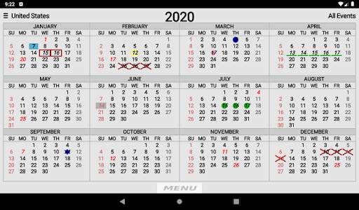 Wallet Calendar screenshot 9