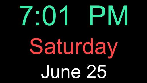 Talking Clock and Date screenshot 4