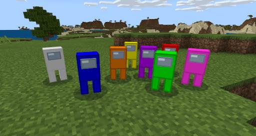 Among Us Mod for Minecraft PE screenshot 2