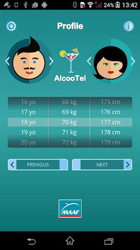 AlcooTel MAAF screenshot 2