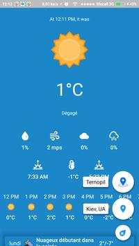 DBWeather app screenshot 2