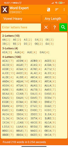 Word Expert (for SCRABBLE) screenshot 6