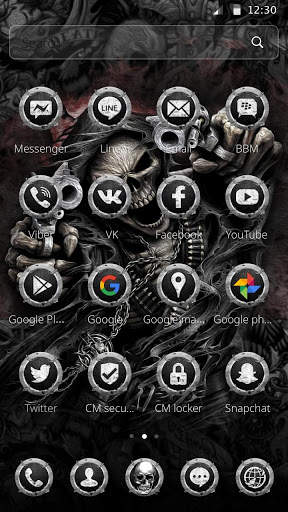 Hell Devil Death Skull Theme screenshot 8