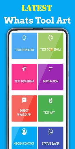 Whats tool :Art & Fancy text, emoji, status saver screenshot 4