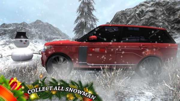 Offroad Rover Snow Driving screenshot 8