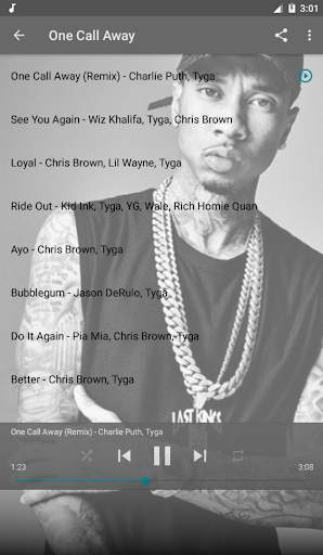 Tyga Music Of Album screenshot 1