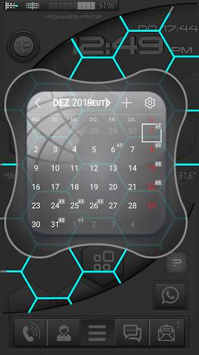Brown Total Launcher Theme screenshot 5