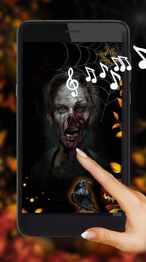 Halloween Zombie Live Wallpaper screenshot 1