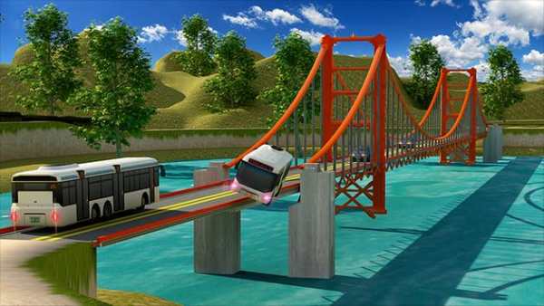 Coach Bus Offroad Down Hill screenshot 22