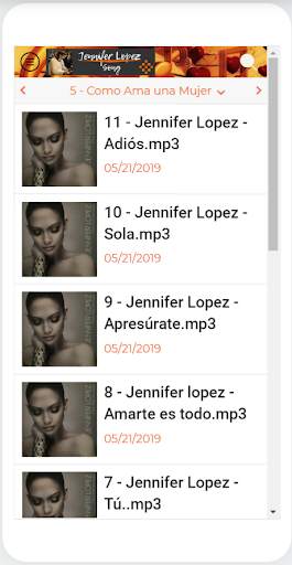 Jennifer Lopez Song screenshot 5