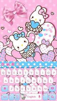 Pink Cute Rabbit Keyboard 4 تصوير الشاشة