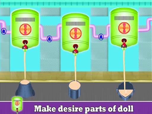 Doll Making Factory - Makeover and Dress up Games screenshot 4