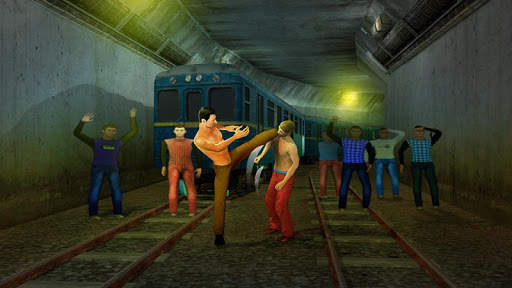 Police Train Driving: Train Fighting Games screenshot 5