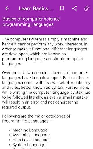 Learn Computer Science screenshot 3